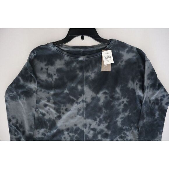 J. Jill Women's Sz S Carbon Multi Pure Jill Cloud Tie-Dyed Knit Dress - Picture 3 of 9